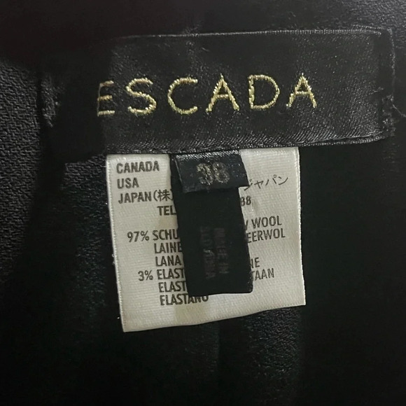 ESCADA Women’s Black Flare Pants - Picture 7 of 12